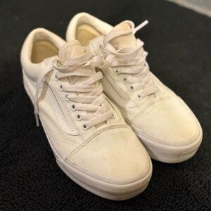 Vans Women's Sneakers - Cream